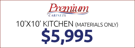 10’x10’ Kitchen (Materials Only) - $5,995